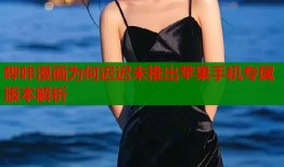 哔咔漫画为何迟迟未推出苹果手机专属版本解析