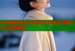 哔咔漫画是否支持简体中文版本详细解析与使用指南