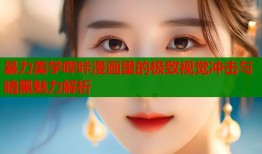 暴力美学哔咔漫画里的极致视觉冲击与暗黑魅力解析