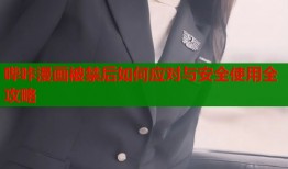 哔咔漫画被禁后如何应对与安全使用全攻略