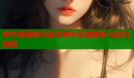 哔咔漫画账号盗号事件深度解析与防范指南