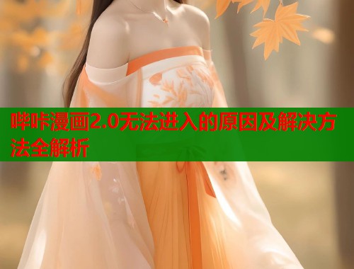 哔咔漫画2.0无法进入的原因及解决方法全解析