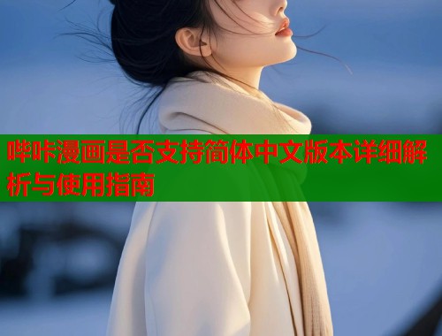 哔咔漫画是否支持简体中文版本详细解析与使用指南